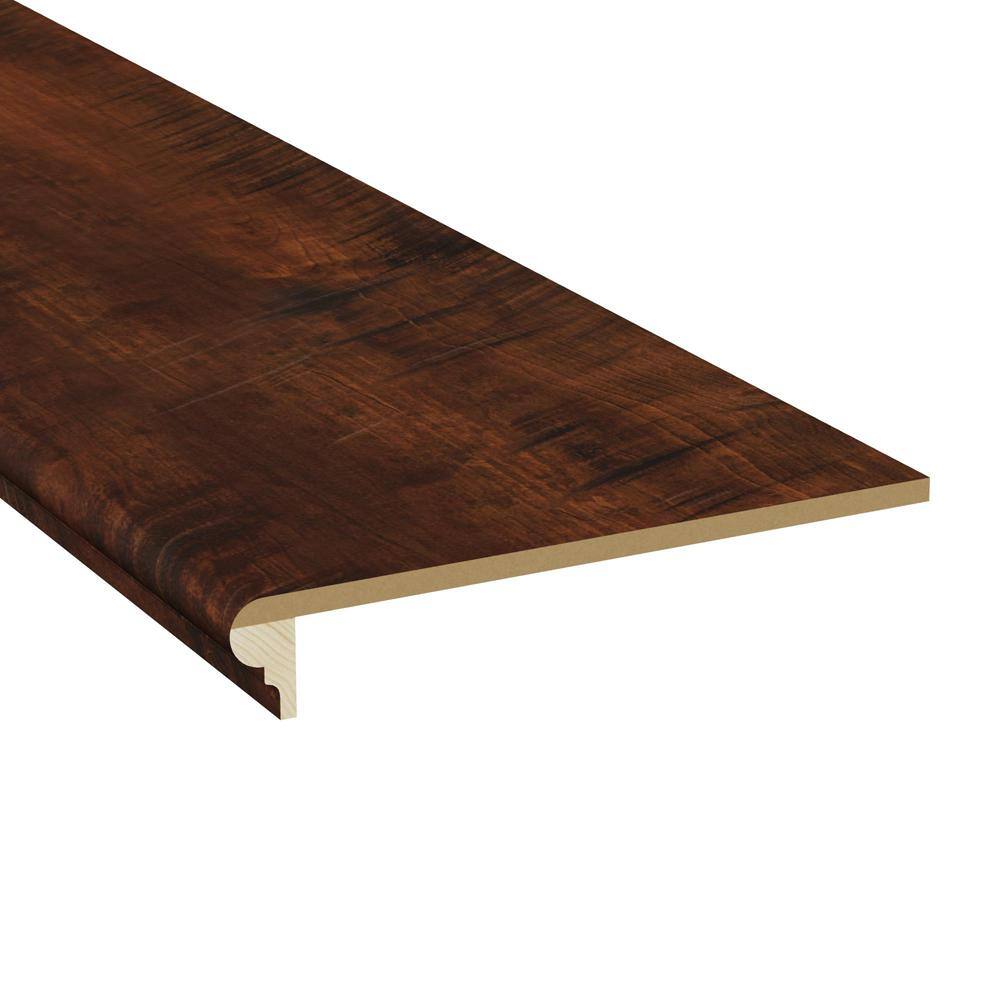 0.375 in. x 11.5 in. x 48 in. Laminate Antique Cherry No Return Retread - Hercitys