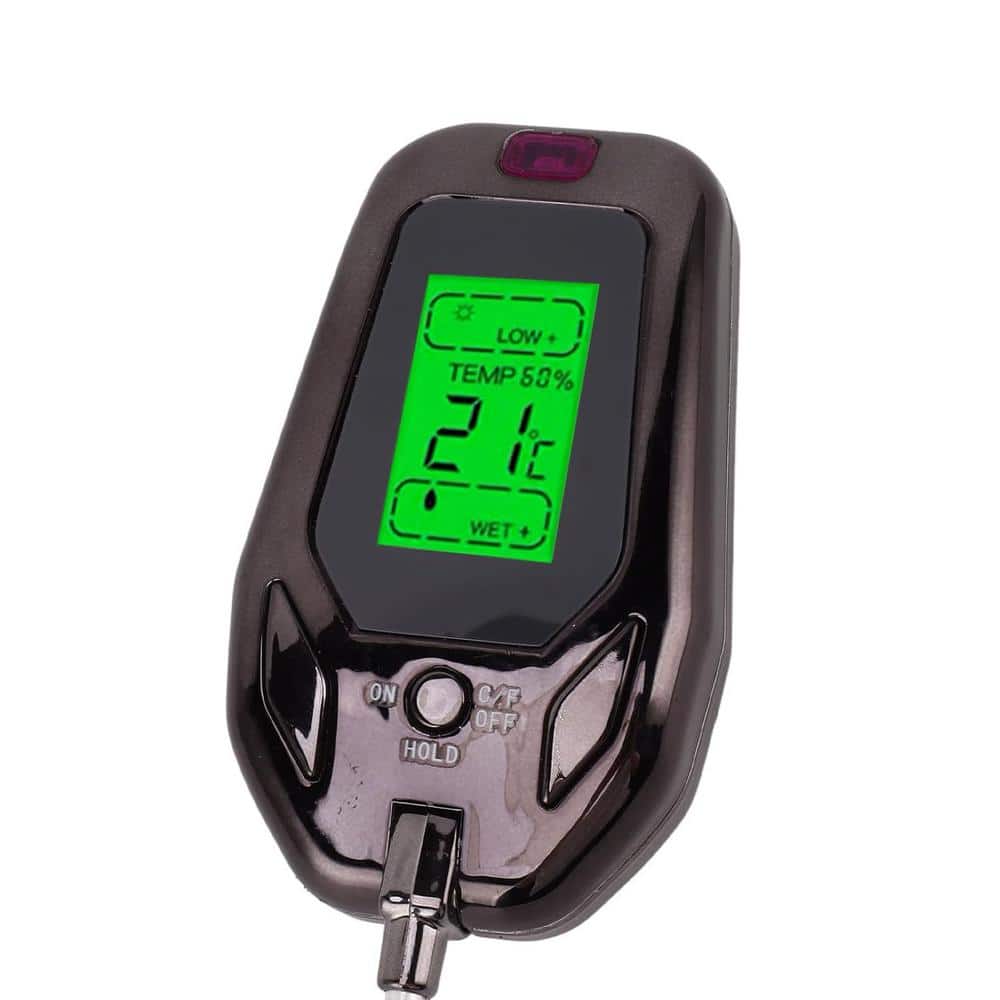 5-in-1 Digital Soil Tester Plants Moisture Soil Test Kit Detects PH Temperature, Moisture, Humidity, Acidity, Alkalinity - Hercitys