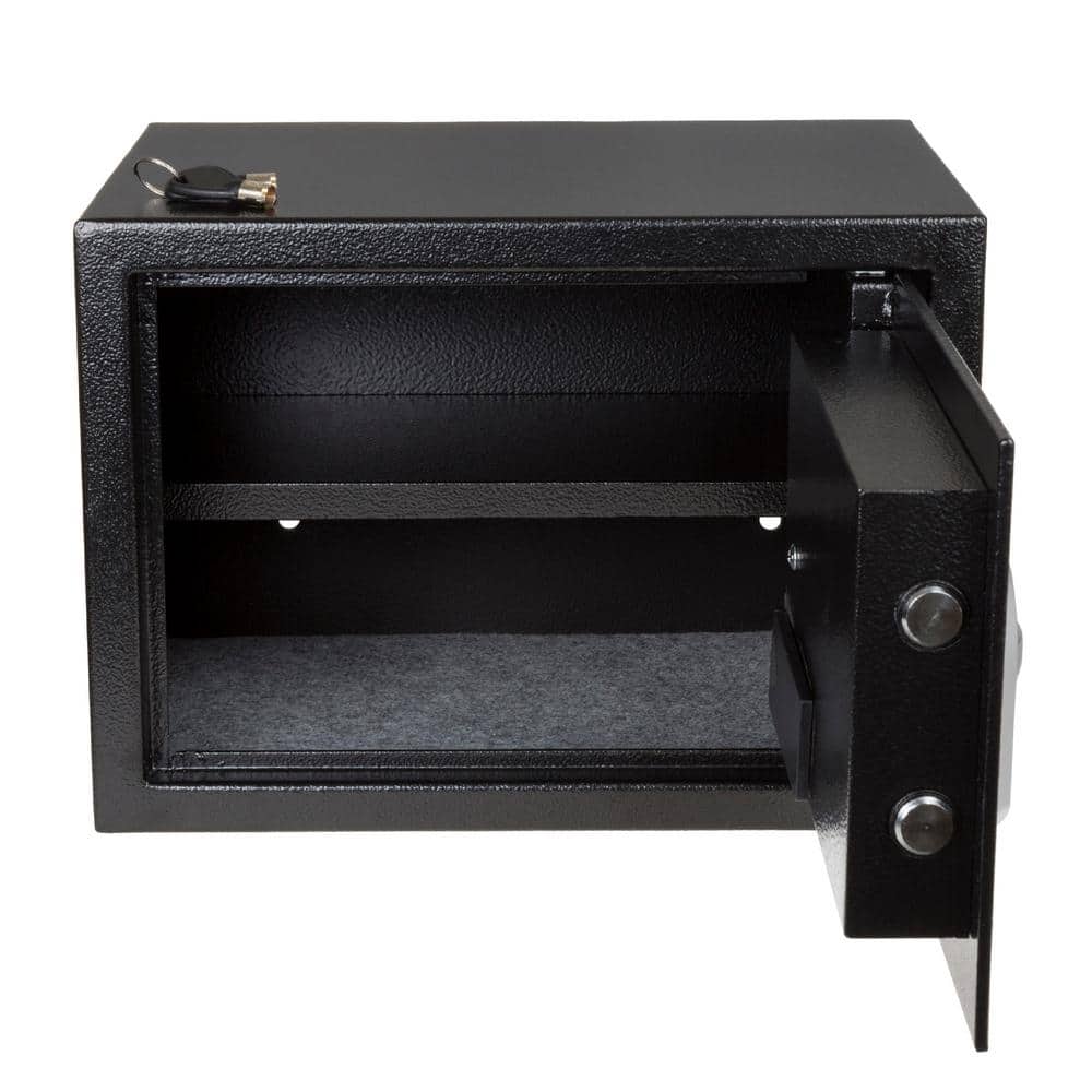 0.6 cu. ft. Fingerprint and Digital Lock Steel Safe - Hercitys