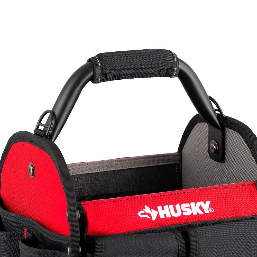 10 in. 15 Pocket Open Top Tool Bag - Hercitys