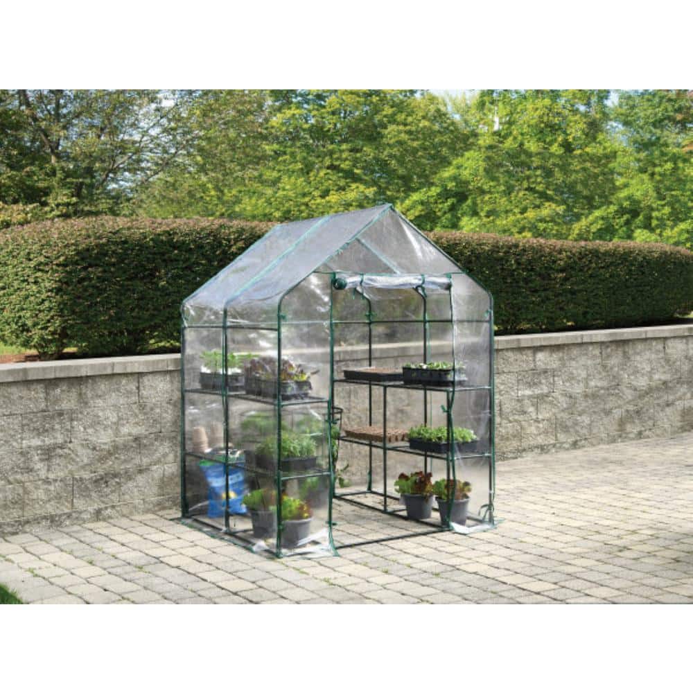 4 ft. x 8 in. x 4 in. x 8 in. x 6 ft. x 5 in. Mini Greenhouse - Hercitys