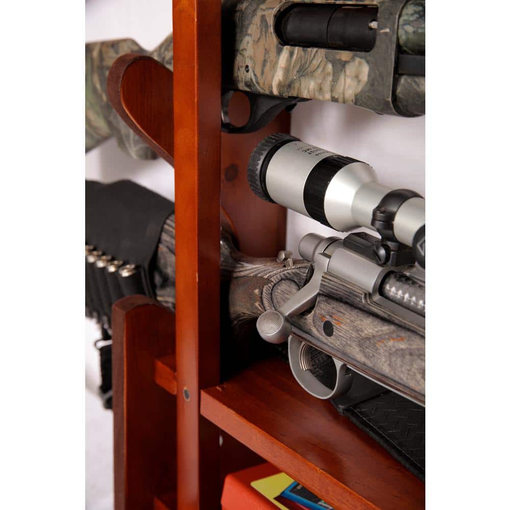 1.00 cu. ft. 4 Gun Wall Rack - Hercitys
