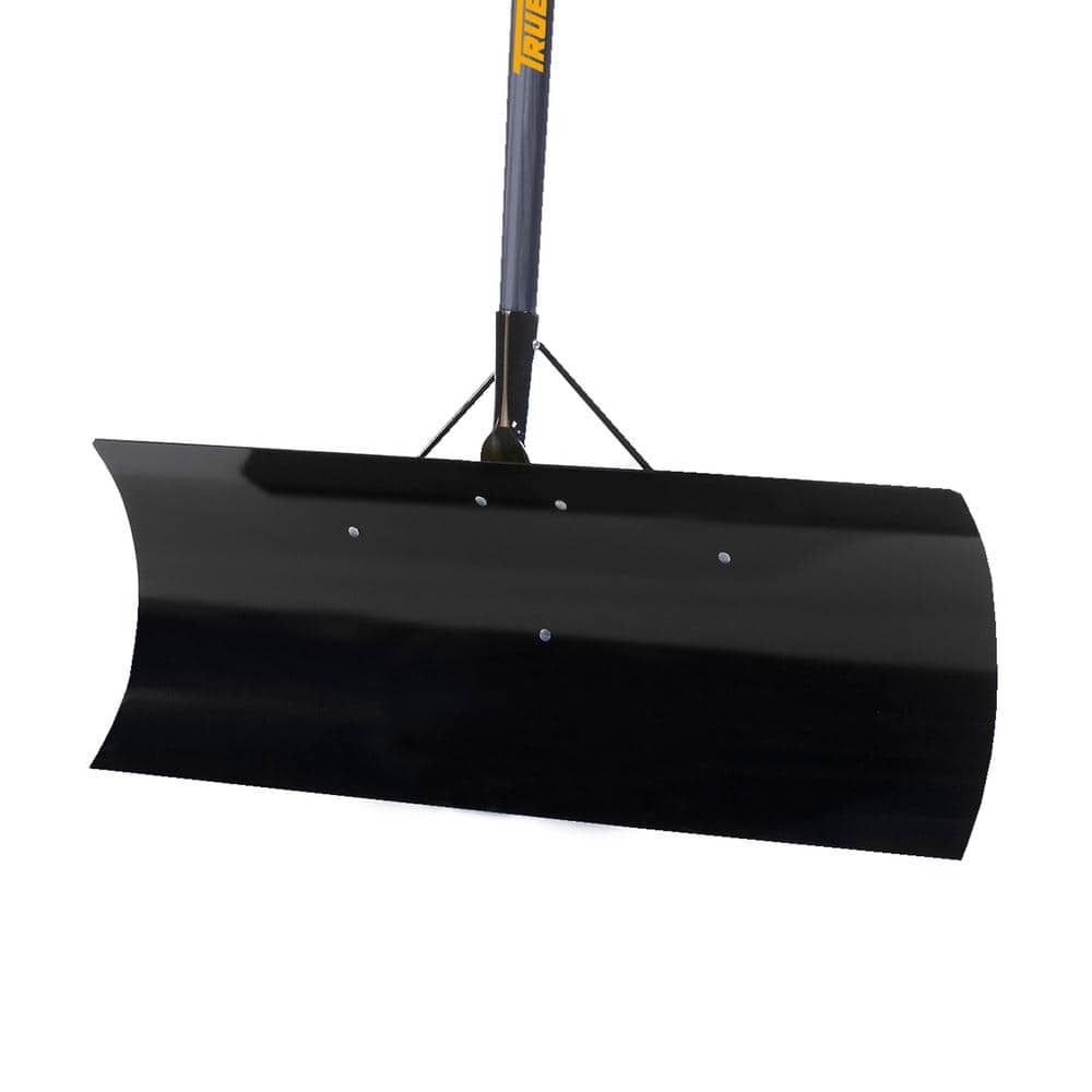 36 in. Wood Handle Steel Snow Shovel - Hercitys