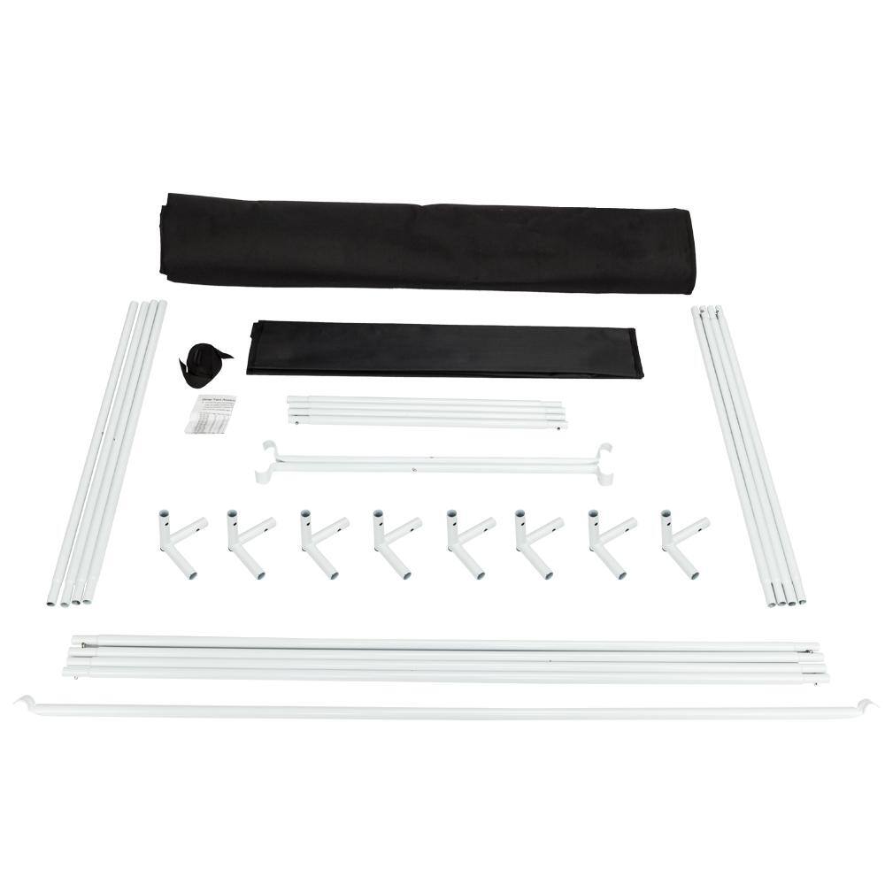 4 ft. W x 2 ft. D x 5 ft. H. Black Grow Tent - Hercitys