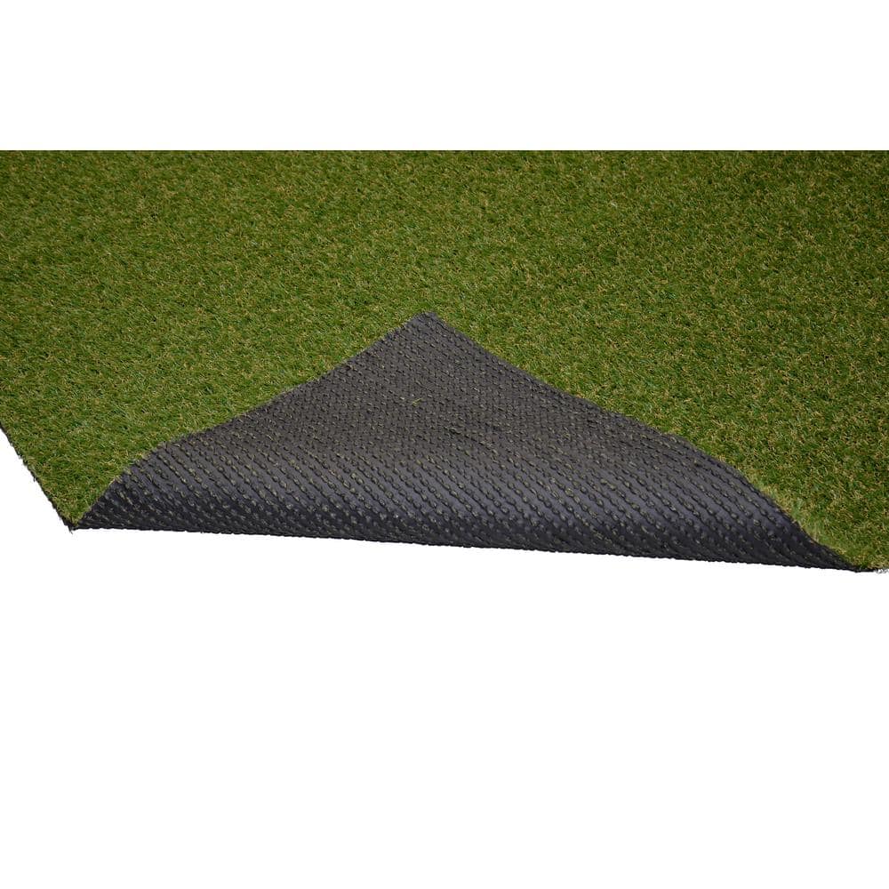 5 ft. x 7 ft. Green Artificial Grass Area Rug - Hercitys