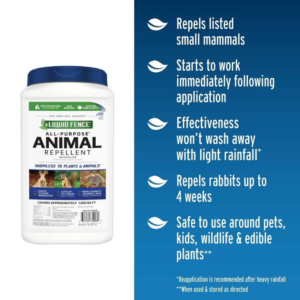 2 lbs. Granule All Purpose Animal Repellent - Hercitys
