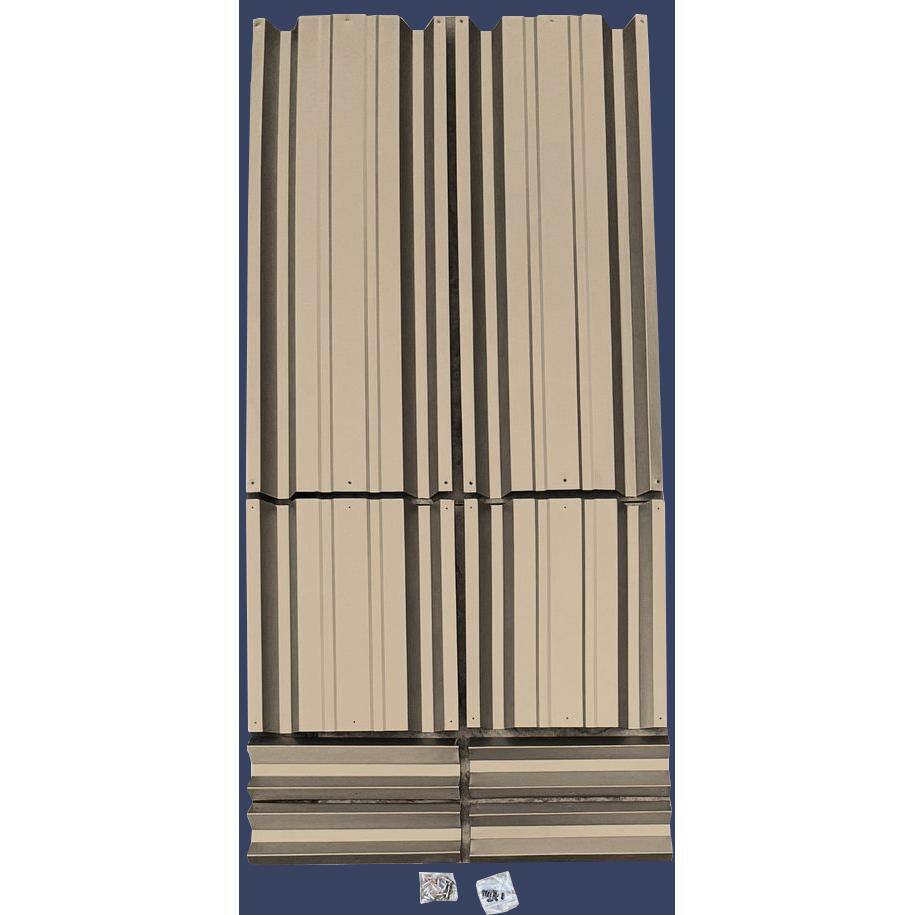 24 inch by 48 inch Rectangle Clay Metal Planter Box - Hercitys