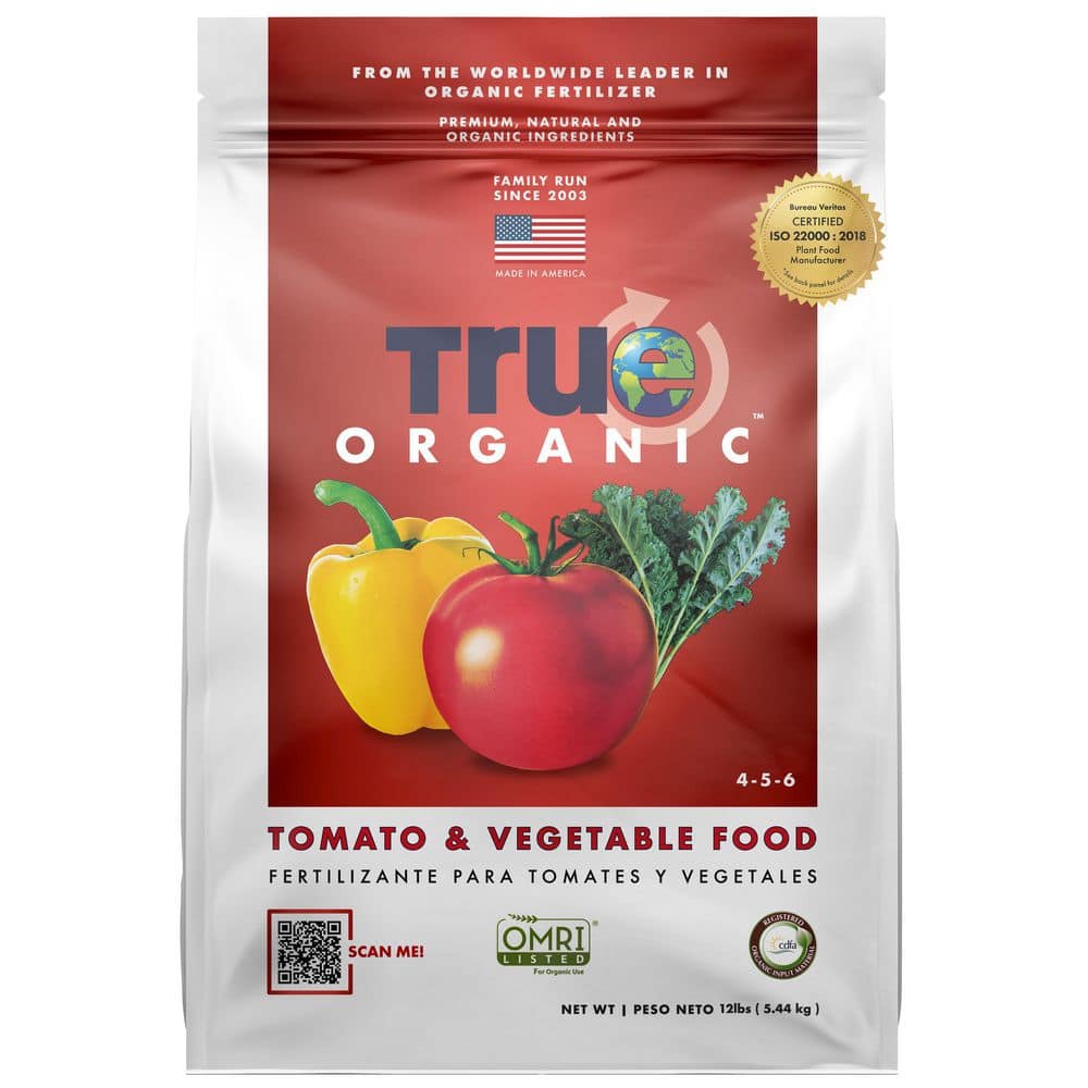 12 lbs. Organic Tomato and Vegetable Dry Fertilizer 4-5-6 - Hercitys
