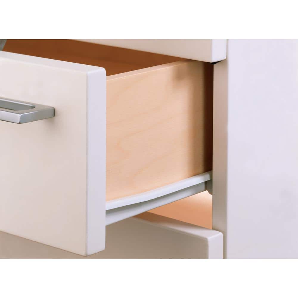 16 in. Bottom Mount Drawer Slide with Soft Close (5-Sets) - Hercitys