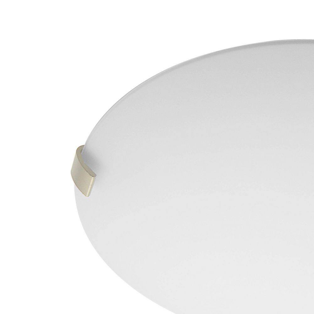 13 in. Dimmable Adjustable CCT Integrated LED Flush Mount with Glass Shade Ceiling Light Fixture (2-Pack) - Hercitys