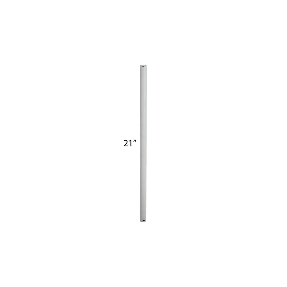21 in. White Extension Downrod - Hercitys