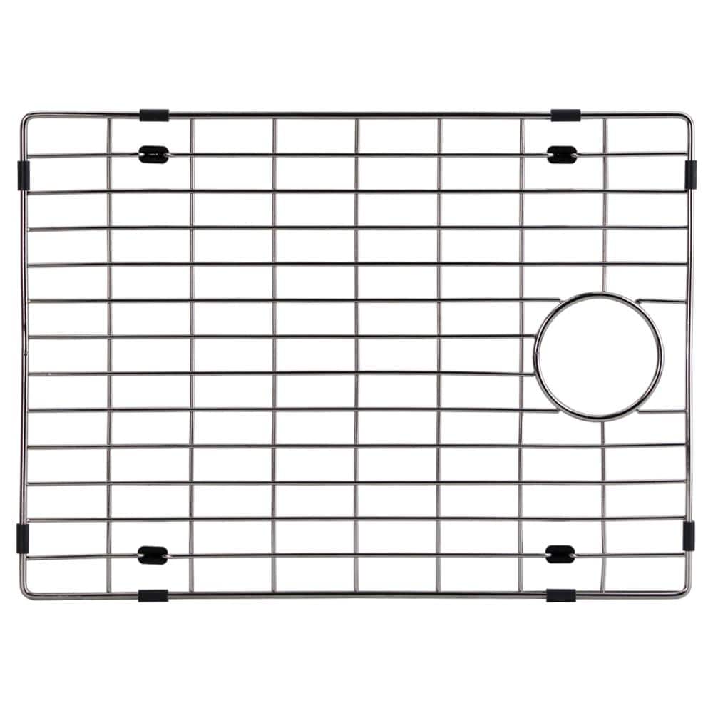 18 in. D x 13 in. W Sink Grid for FUSB242010 in Stainless Steel - Hercitys