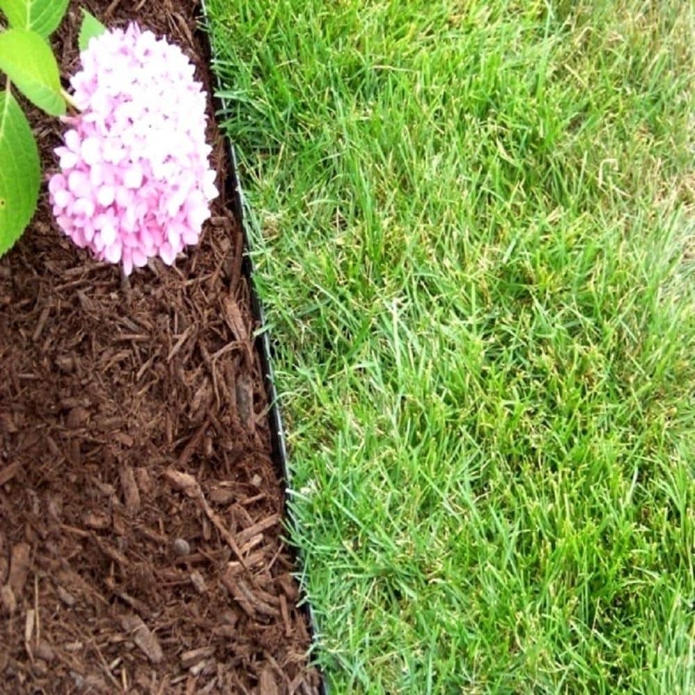 30 ft. L x 2 in. D x 1.5 in. H No Dig Edging Polyethylene with Extra Nails - Hercitys