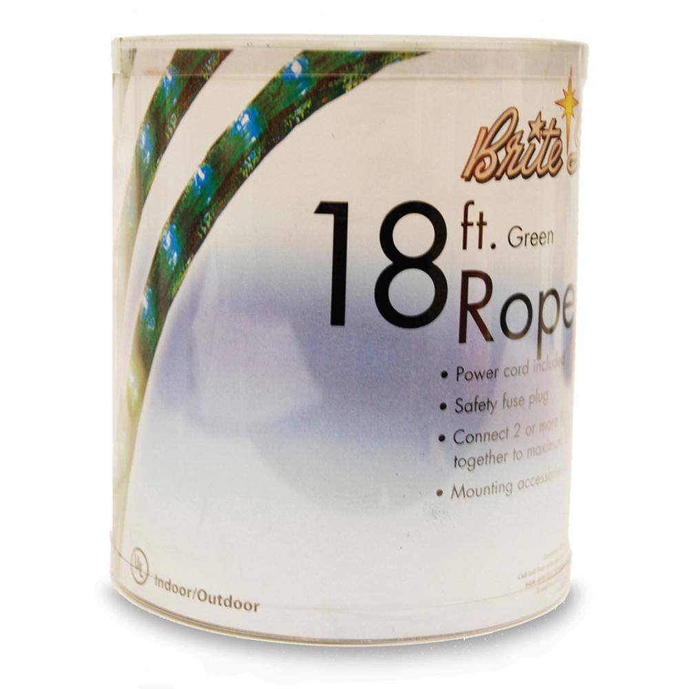 18 ft. 50-Light Green Rope Light - Hercitys