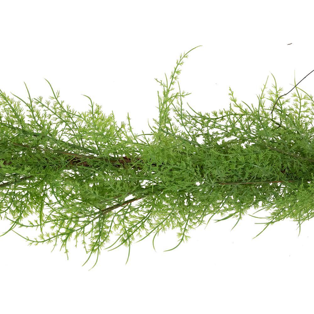 5 ft. x 5 in. Green and Brown Unlit Cedar Artificial Christmas Garland - Hercitys