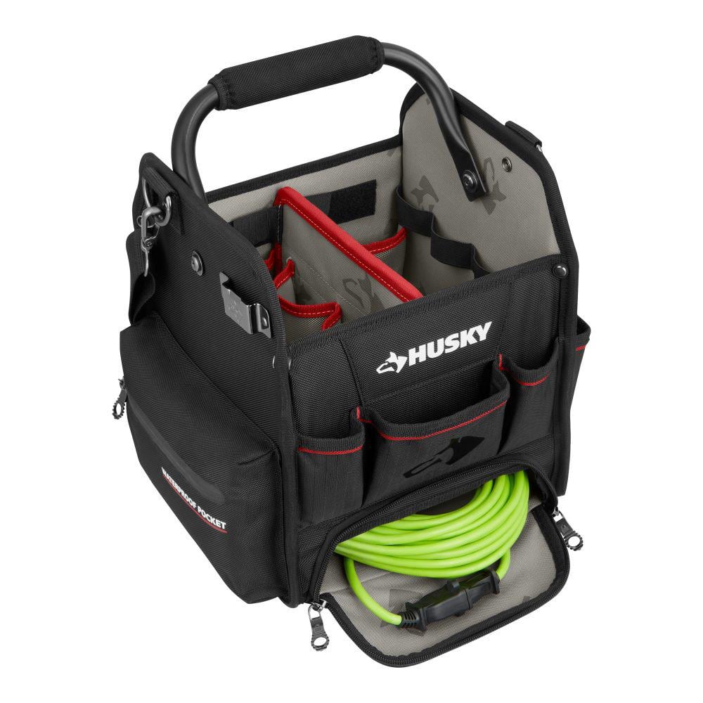 10 in. Tool Tote with Integrated Parts Bin Zone - Hercitys