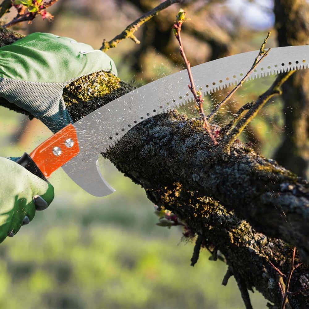 17 in. Steel Blade 14 ft. Pruning Saw Pole Saw - Hercitys