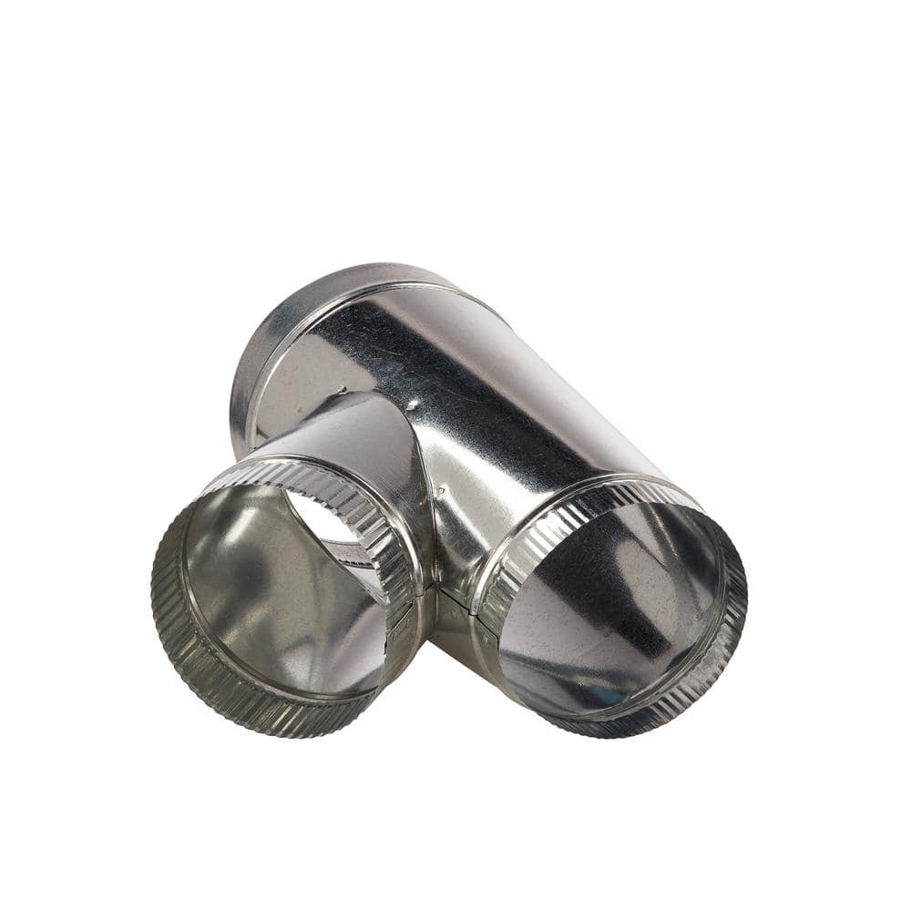 12 in. x 9 in. x 9 in. Galvanized Steel Wye - Hercitys