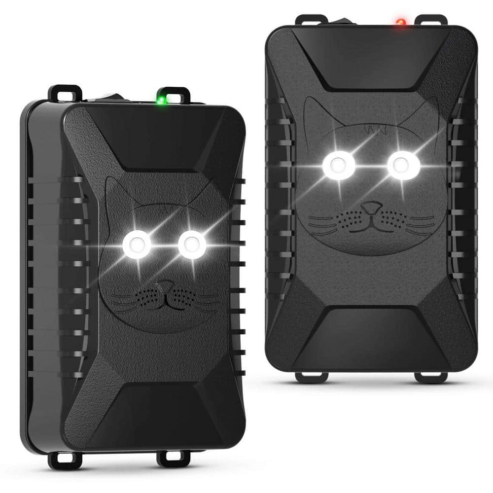 0.1-Watt Electronic Outdoor Under Hood Ultrasonic Rodent Repellent with 3 Power Supplies for Car Home Garage (2-Pack) - Hercitys