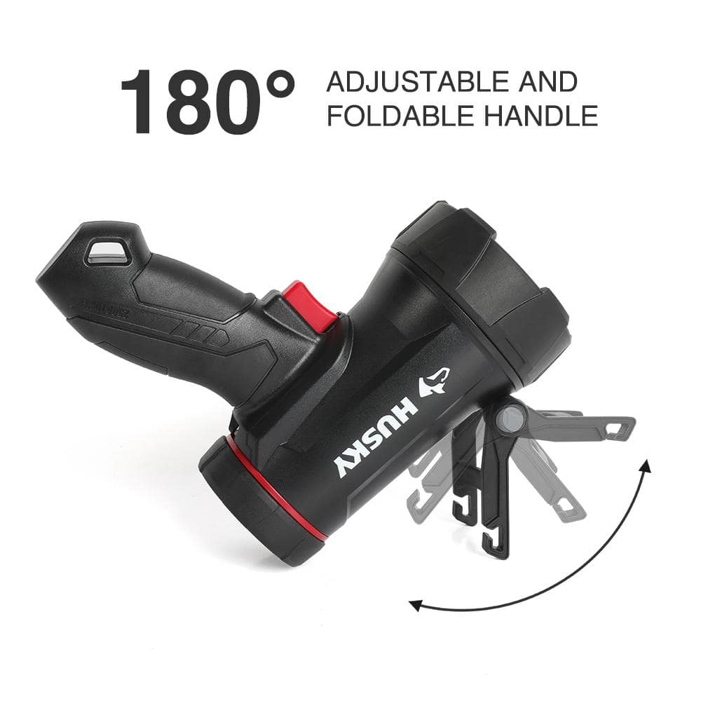 2500 Lumens Dual Power Floating Rechargeable Spotlight - Hercitys