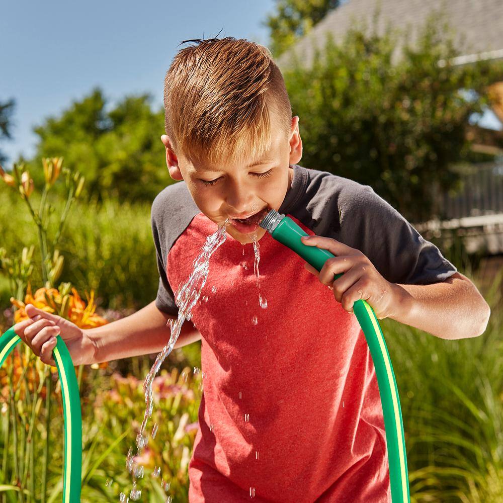 5/8 in. x 100 ft. Garden Hose with 3/4 in. GHT Ends - Hercitys