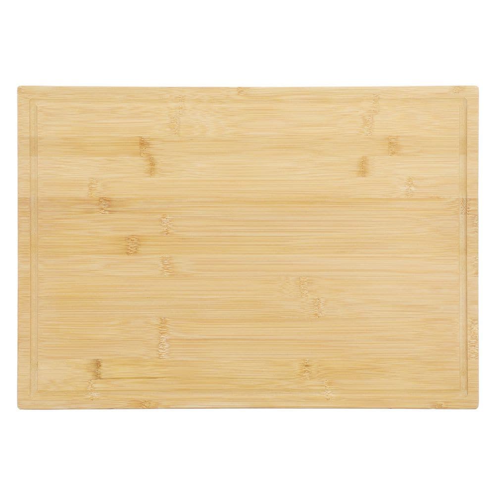 20 x 14 Inch Rectangle Bamboo Cutting Board - Hercitys