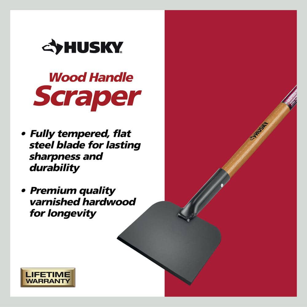 47 in. Carbon Steel Blade Ice Scraper - Hercitys