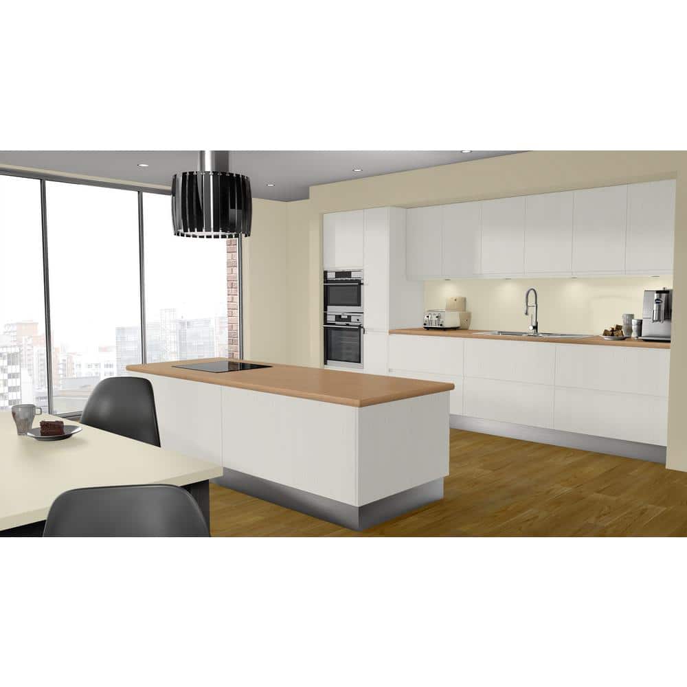 4 ft. x 8 ft. Laminate Sheet in Castle Oak with Standard Fine Velvet Texture Finish - Hercitys