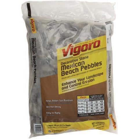 0.25 cu. ft. 0.5 in. to 1.5 in. Mixed Mexican Beach Pebbles - Hercitys