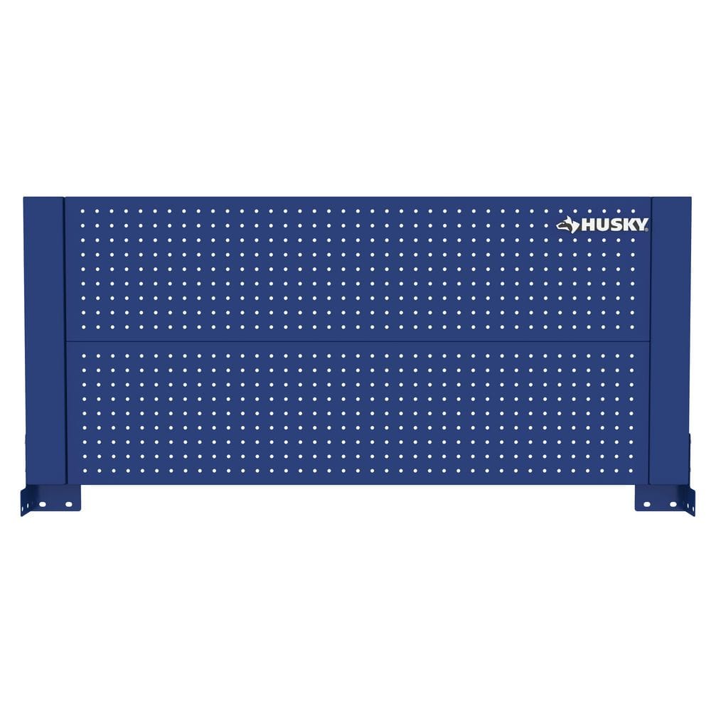 46 in. Gloss Blue Steel Pegboard Attachment - Hercitys