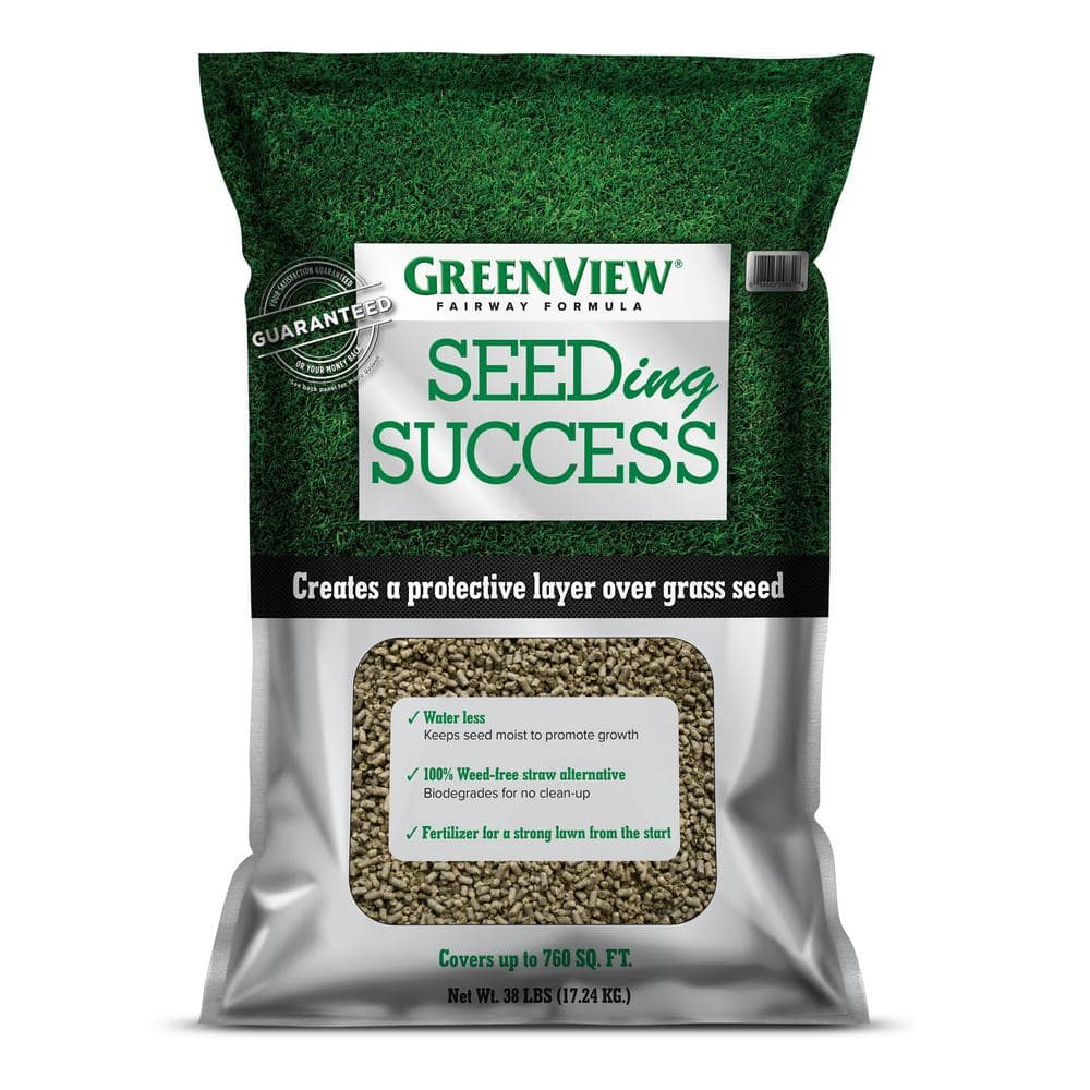 38 lbs. Fairway Formula Seeding Success Biodegradable Mulch with Fertilizer - Hercitys