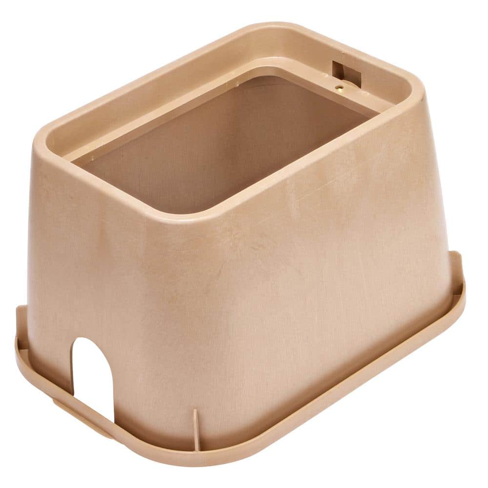 14 in. X 19 in. Rectangular Standard Series Valve Box and Cover, Sand Box, Sand ICV Cover - Hercitys