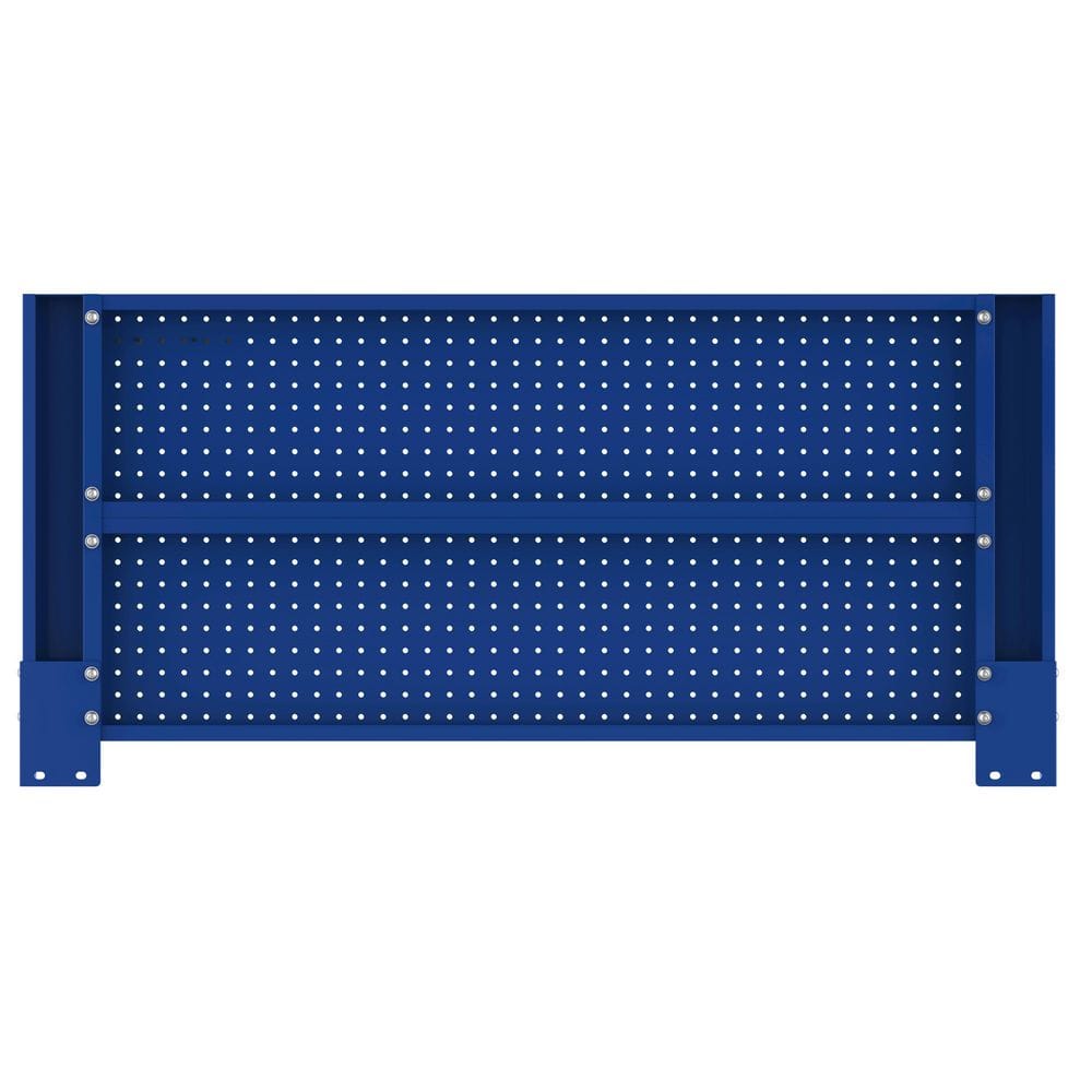 46 in. Gloss Blue Steel Pegboard Attachment - Hercitys
