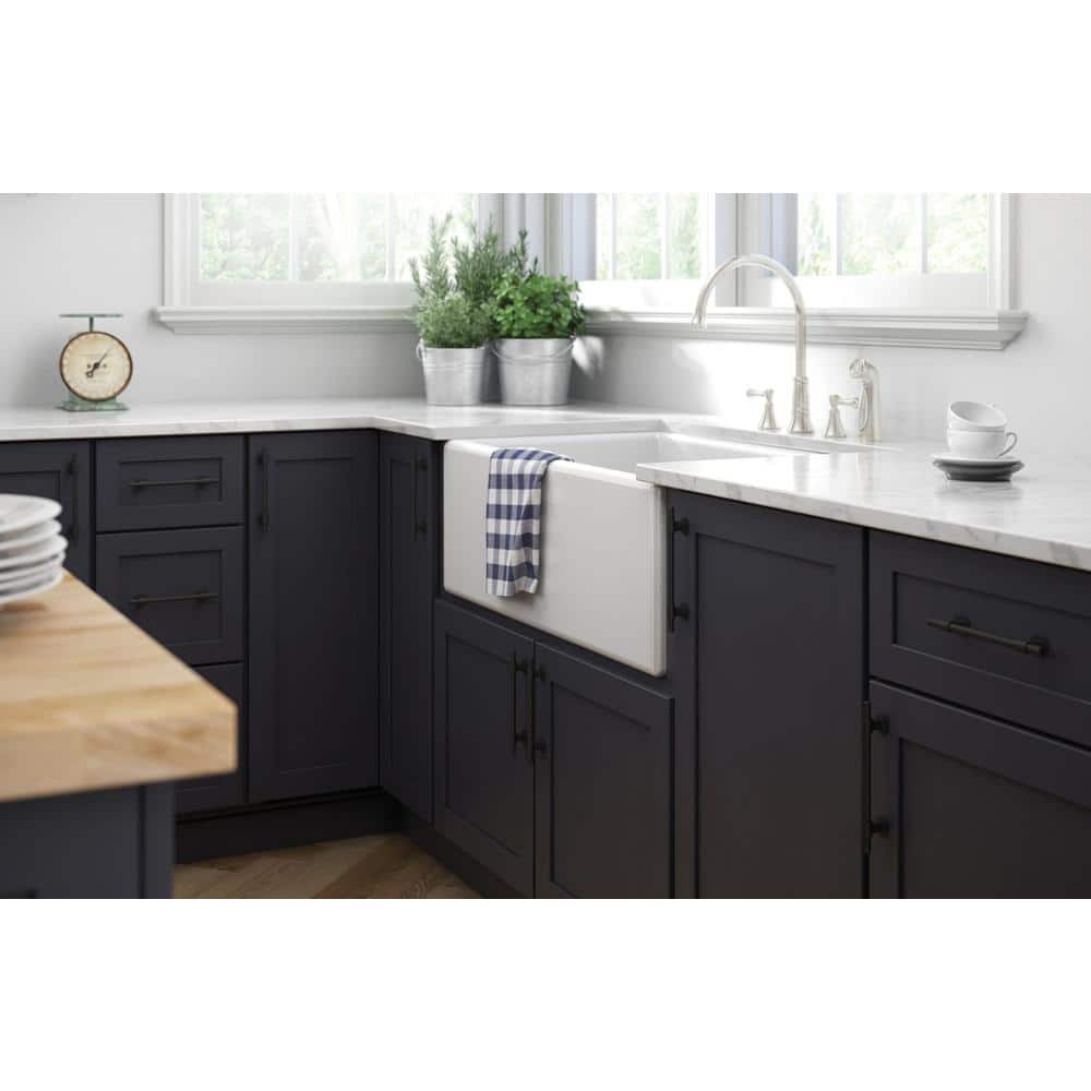 5-Pack Bar Adjusta-Pull Adjustable 1-3/8 to 5-6/15 (35-160 mm) Classic Matte Black Cabinet Drawer Pulls - Hercitys