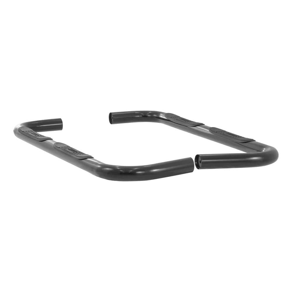 3-Inch Round Black Steel Nerf Bars, No-Drill, Select Ford Explorer - Hercitys