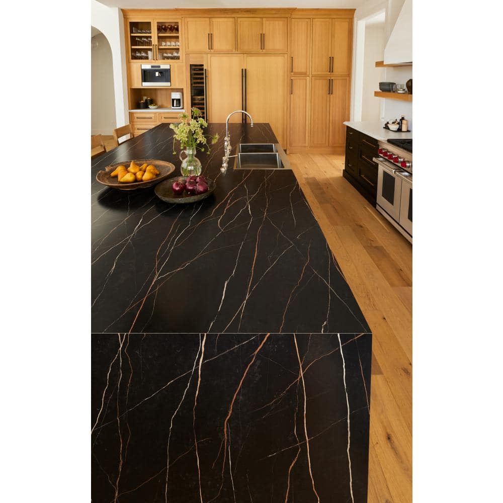 5 ft. x 12 ft. Laminate Sheet in 180fx Sahara Noir with Artisan Finish - Hercitys