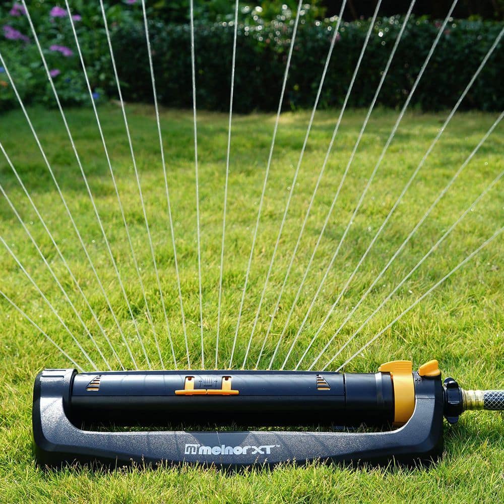 4,500 sq. ft. Turbo Oscillating Sprinkler with Flow Control - Hercitys