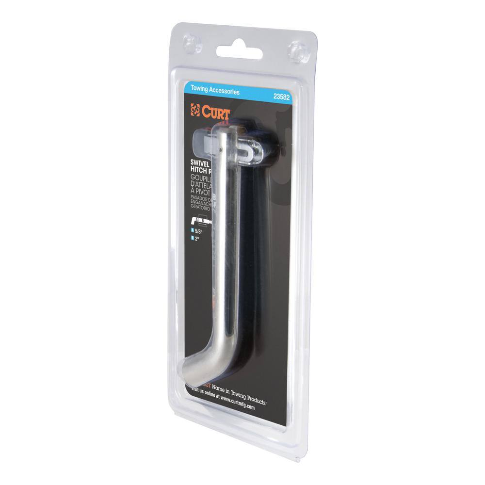 5/8 in. Chrome Barbell Hitch Lock 3 in. Receiver - Hercitys