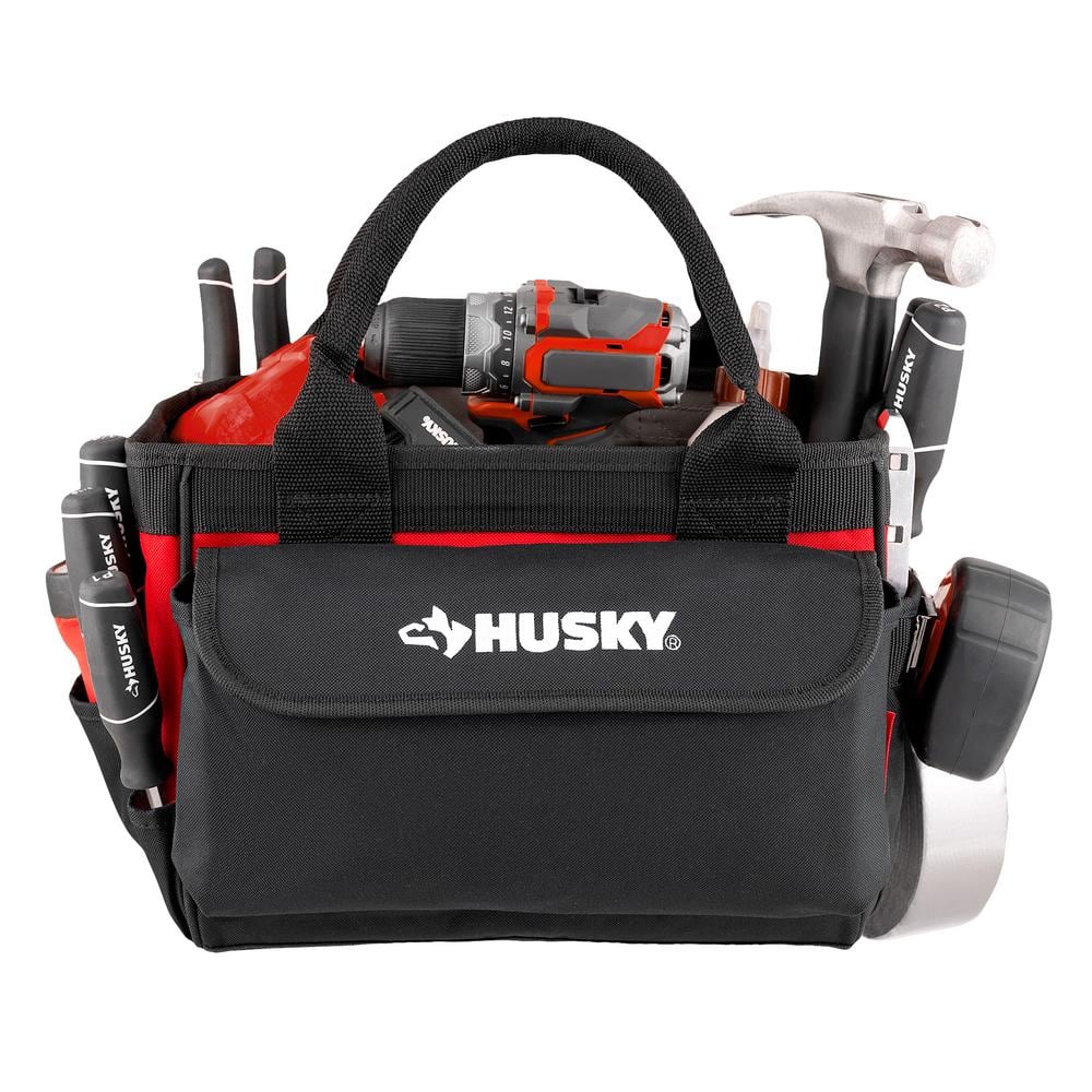 14 in. Open Tool Bag with 15 Pockets - Hercitys