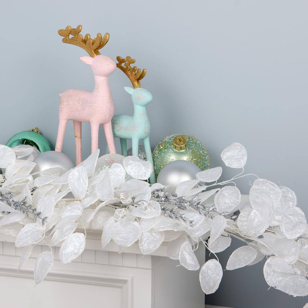 4 ft. Winter Frost White Artificial Christmas Garland - Hercitys