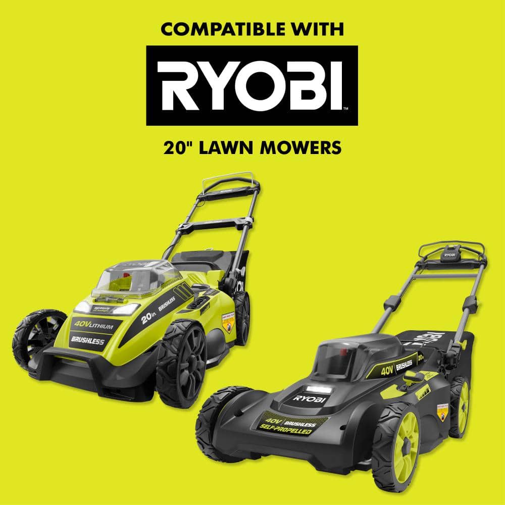 20″ Fabric Replacement Mower Grass Bag - Hercitys