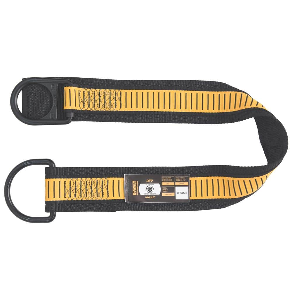 3 ft. Web Anchor Strap – Choker – Large And Small D-Rings With Wear Pad - Hercitys