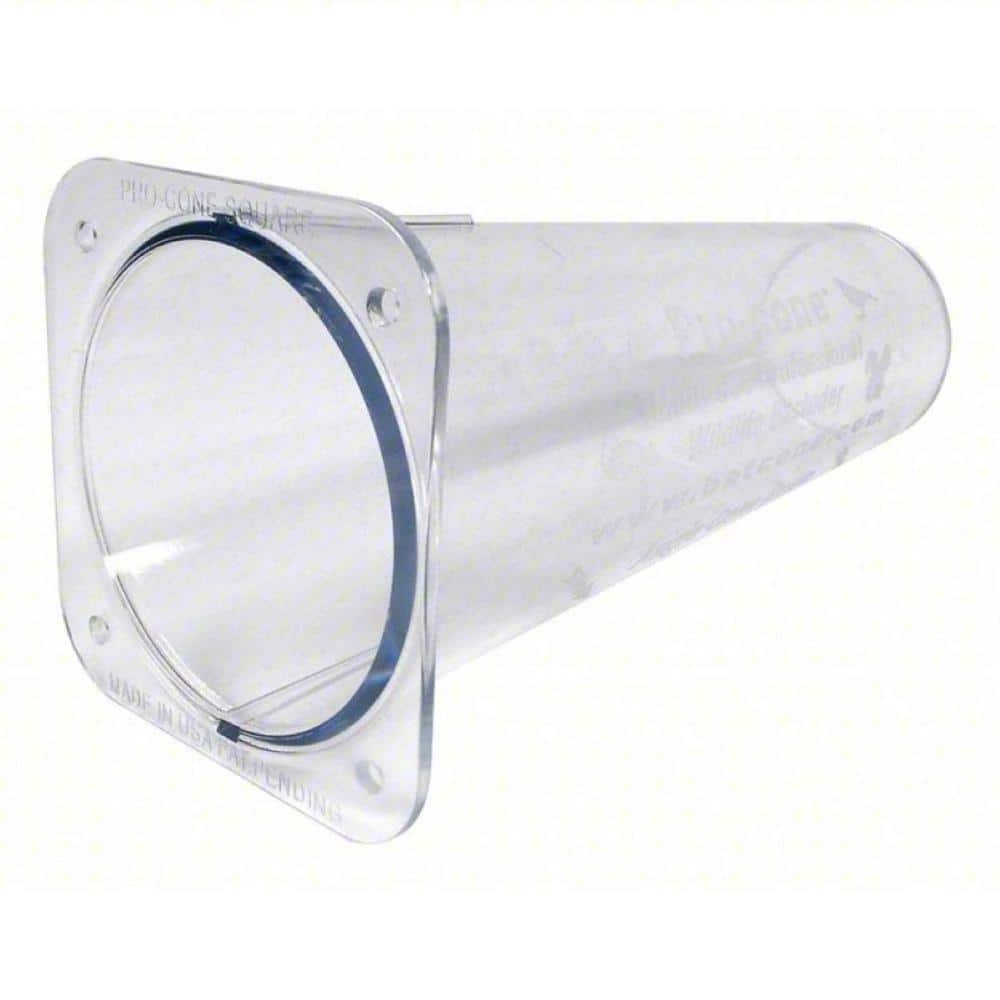 1-Way Exit Door (No Re-entry) Square Base Mounts on Walls/Structures for Squirrels, Rodents, Bats, etc (1-Pack) - Hercitys