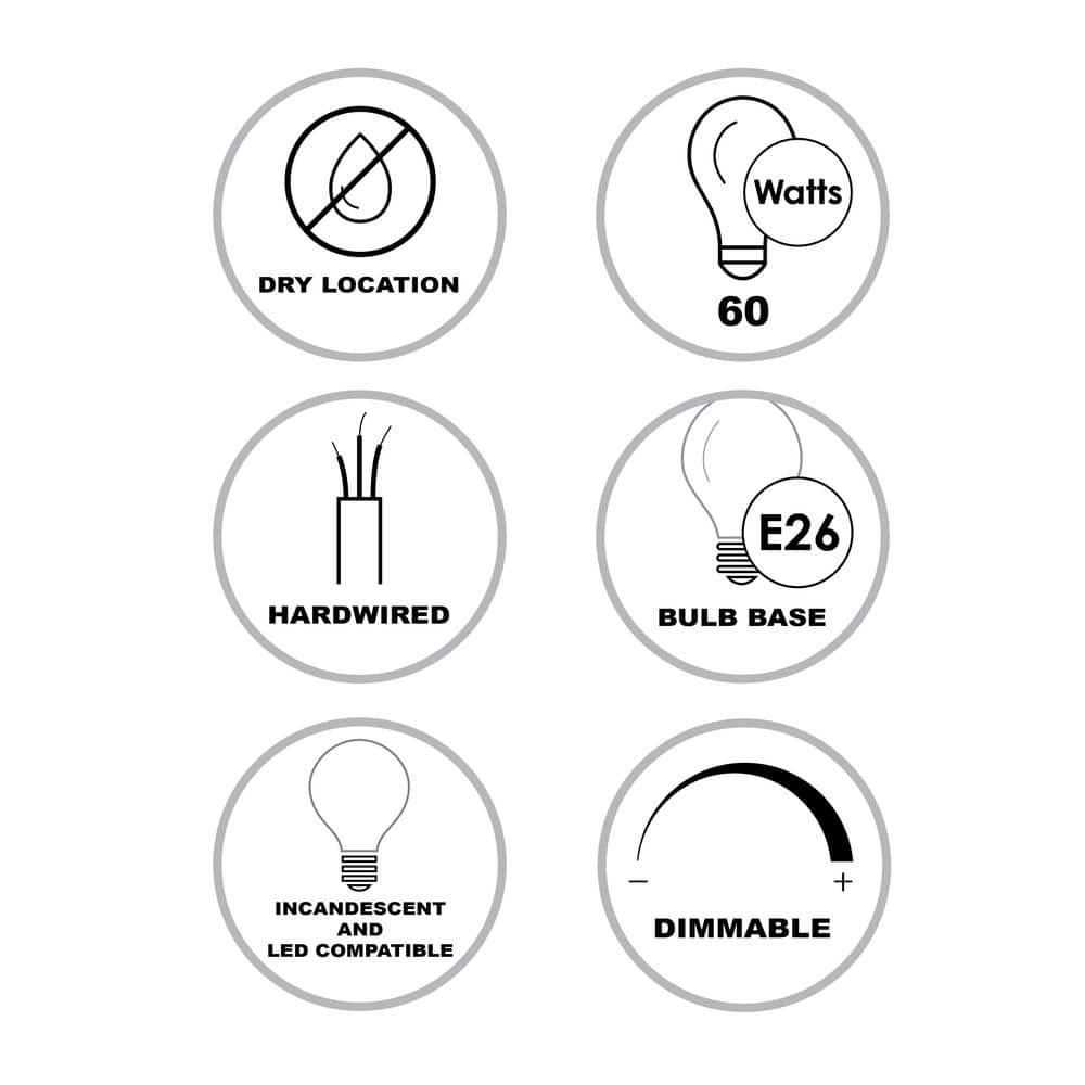 11.75 in. 2-Light Brushed Nickel Flush Mount Ceiling Light Fixture with Clear Ribbed Glass Shade - Hercitys