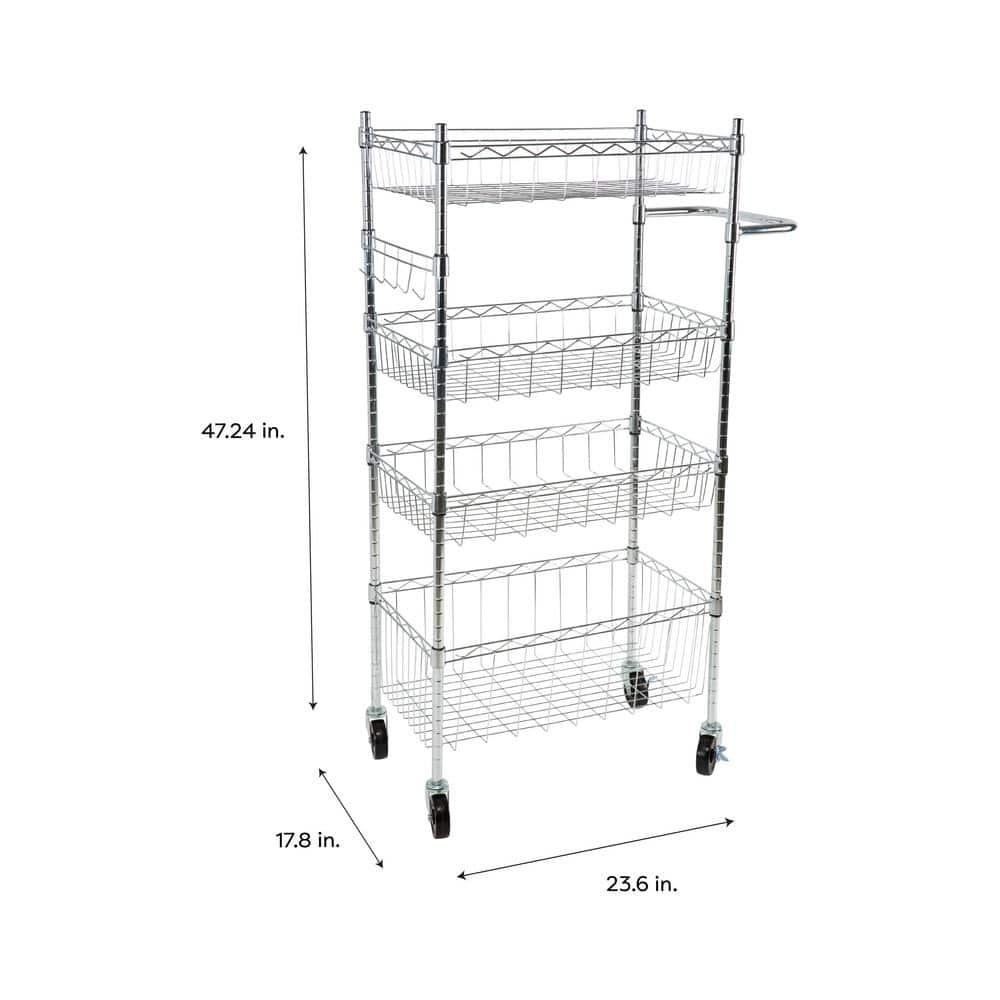 4 Tier Utility Cart - Hercitys