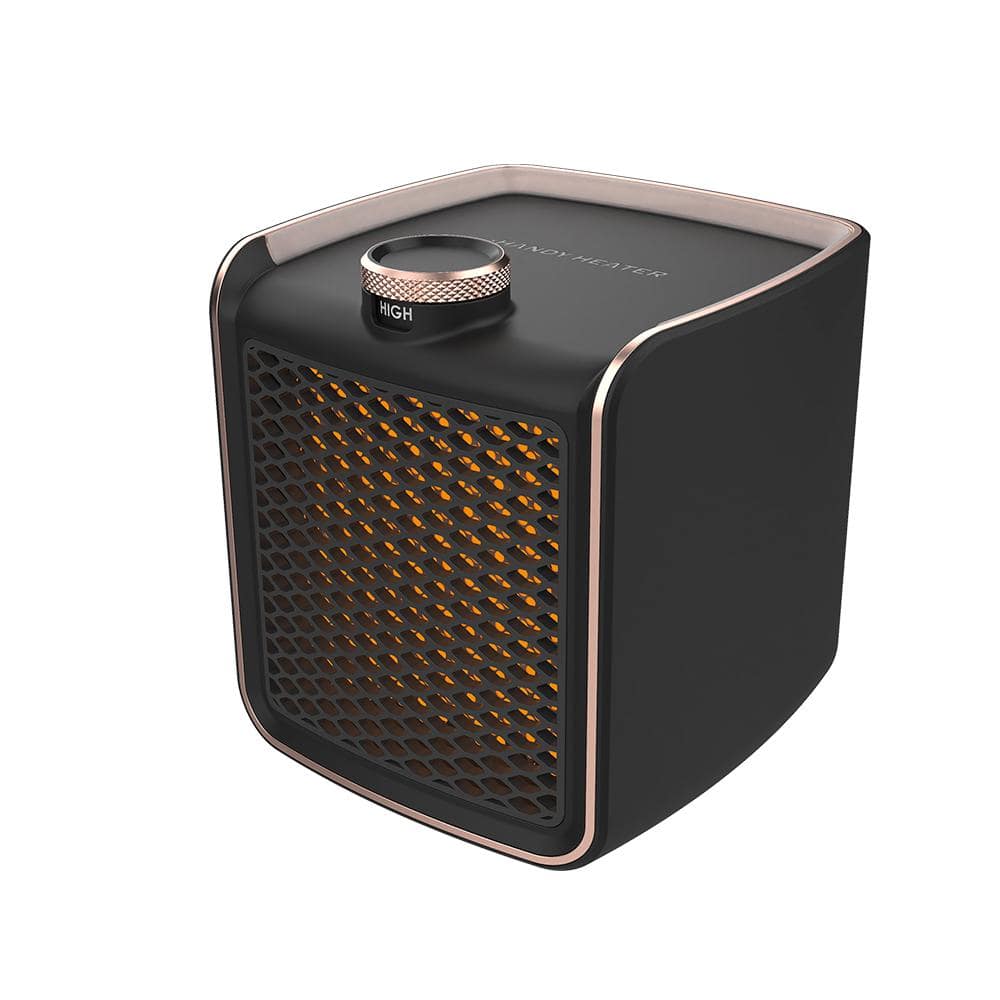 4944 BTU Fan Heater Electric Personal Space Heater Furnace with 2-Adjustable Settings - Hercitys