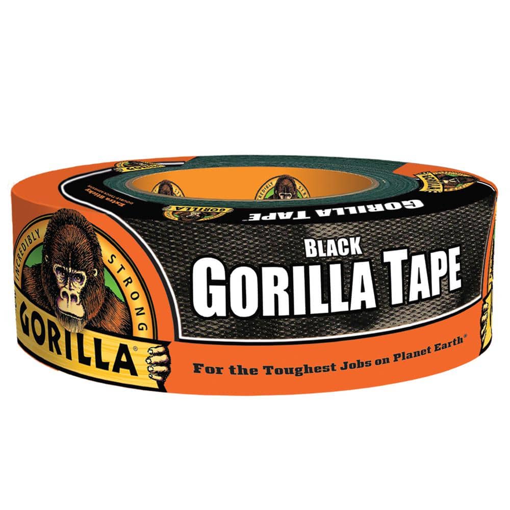 50 yd. Black Duct Tape (6-Pack) - Hercitys