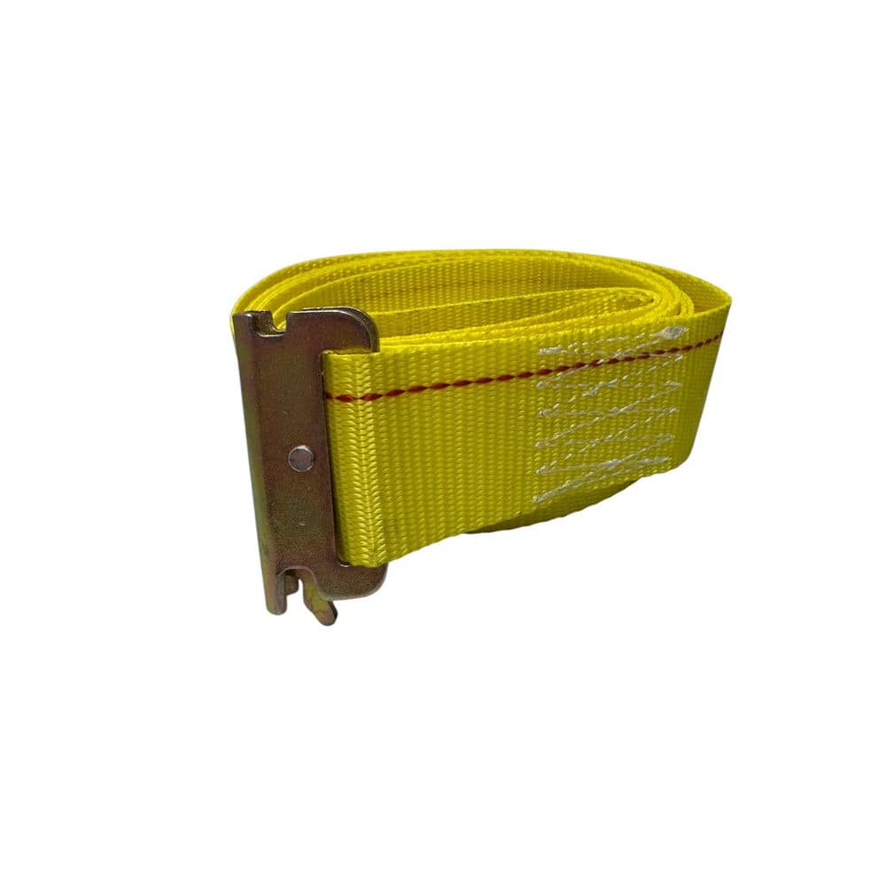 2 in. x 12 ft. Logistic Ratchet Tie Down E-Fitting - Hercitys