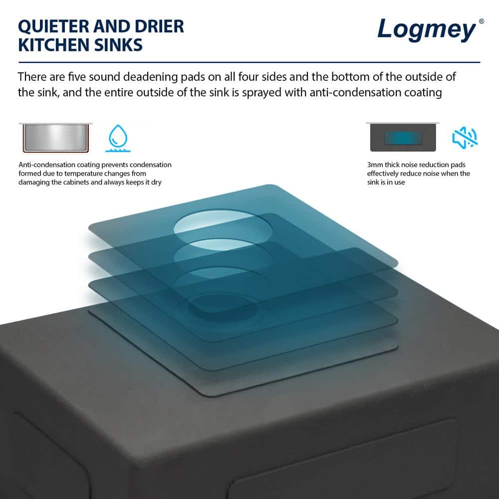 14 in. Undermount Single Bowl 16 Gauge Stainless Steel Kitchen Bar Sink RV Sink with Bottom Grid Drain - Hercitys