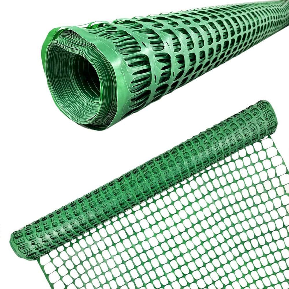 4 ft. x 100 ft.Plastic Barrier Fence Green - Hercitys